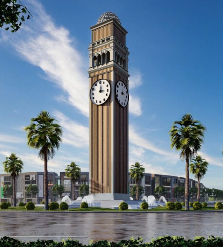 Grand Clock Tower precinct on the Soul City Map